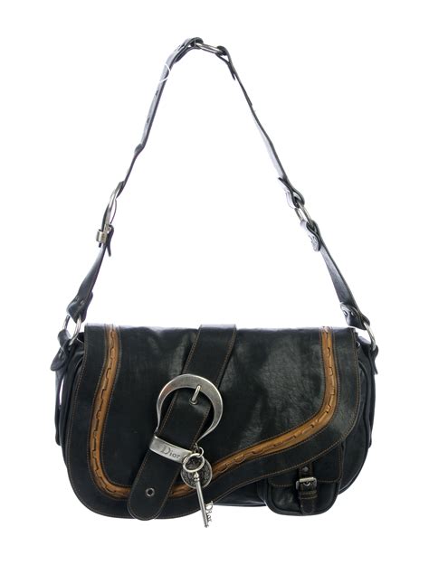 christian dior gaucho saddle bag